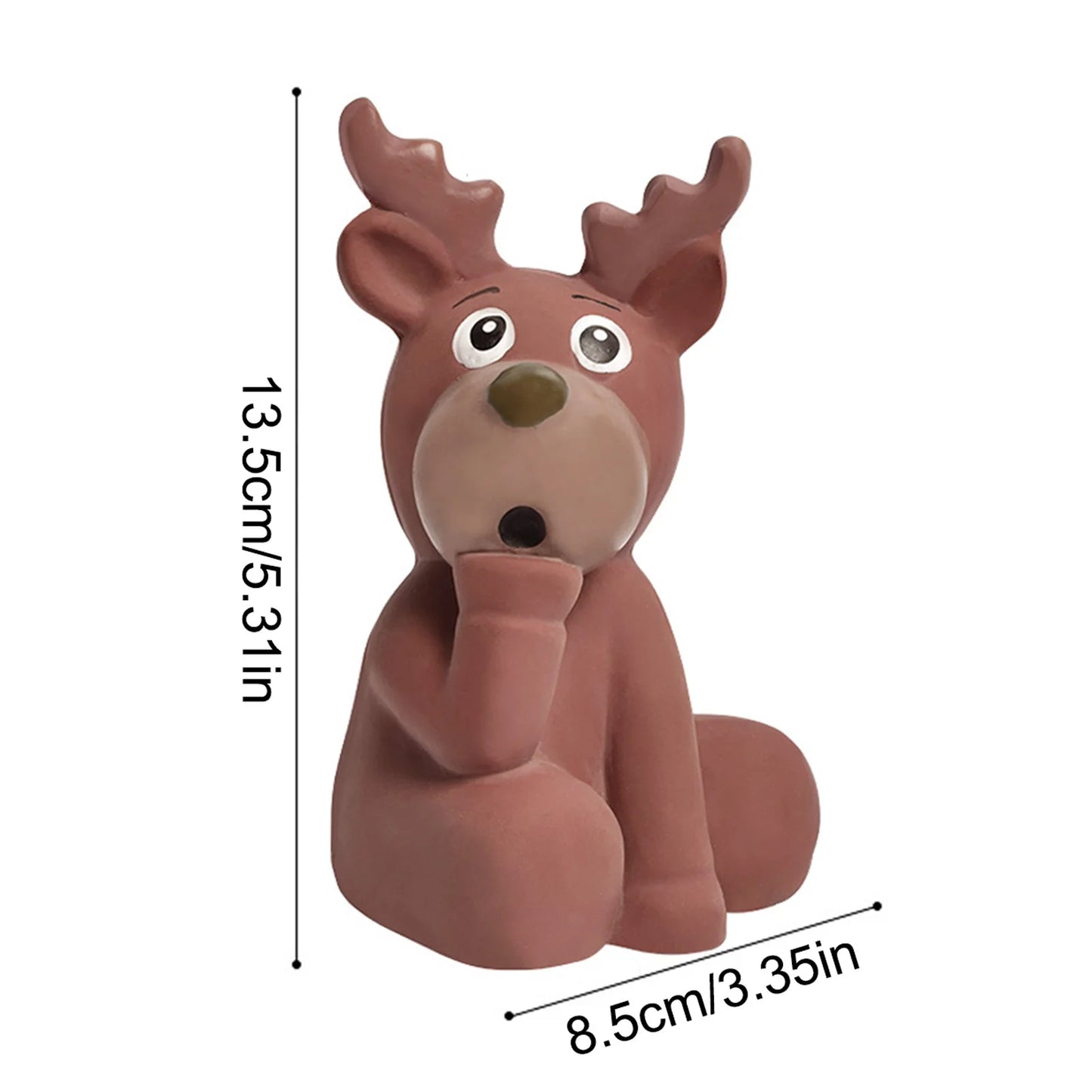 Interactive Dog Latex Chewing Toys Funny Shape Attention Boosting Design Pet Teething Toy Suitable for Small Medium Dogs MIAO