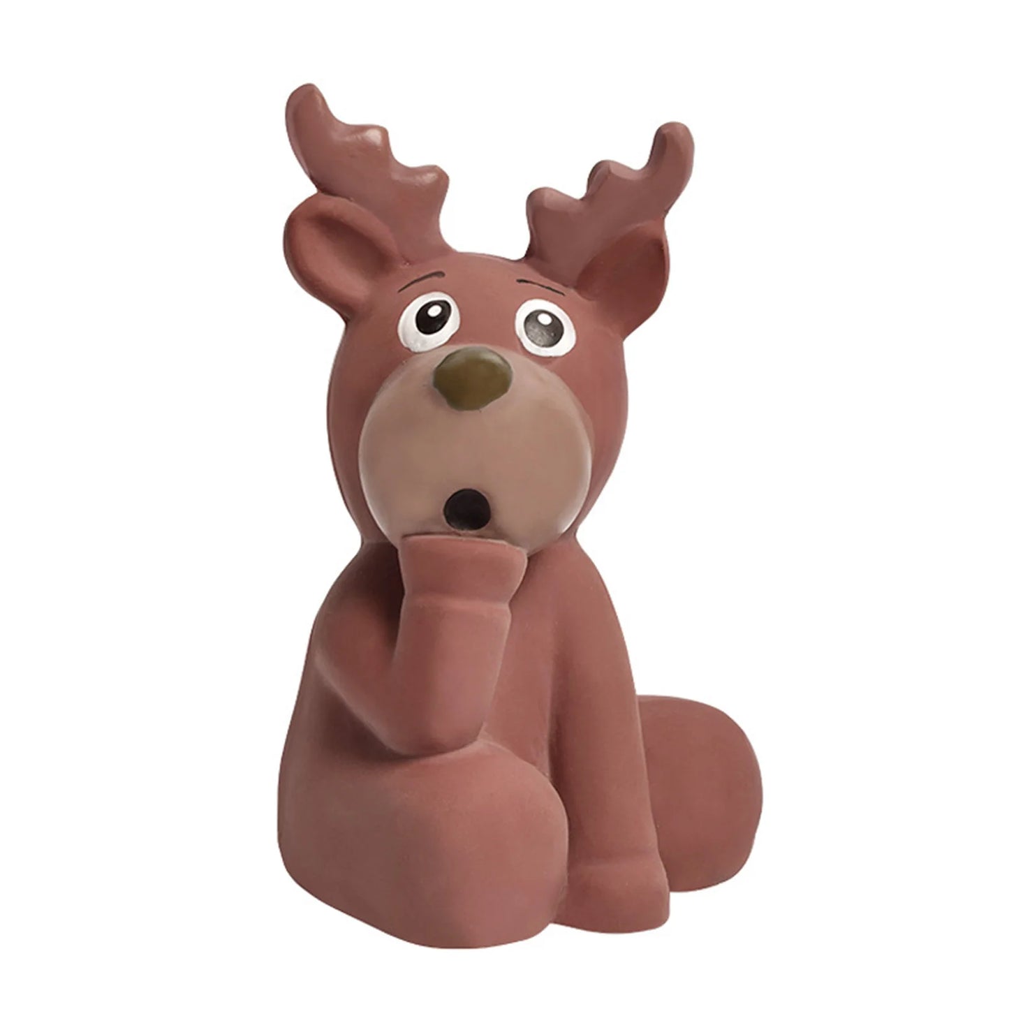 Interactive Dog Latex Chewing Toys Funny Shape Attention Boosting Design Pet Teething Toy Suitable for Small Medium Dogs MIAO